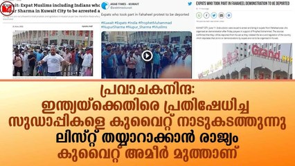 ഇന്ത്യയ്ക്കെതിരെ പ്രതിഷേധിച്ച സുഡാപ്പികളെ കുവൈറ്റ് നാടുകടത്തുന്നു