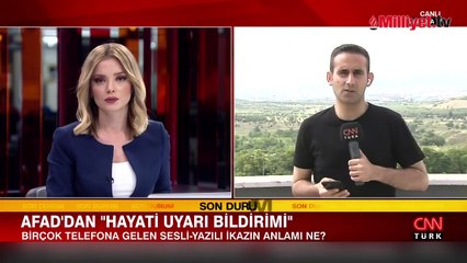 AFAD'dan hayati uyarı bildirimi!