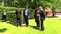 Duke of Kent attends Falklands anniversary service