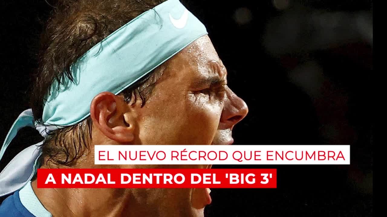 El récord que encumbra más si cabe a Nadal respecto a Djokovic y Federer