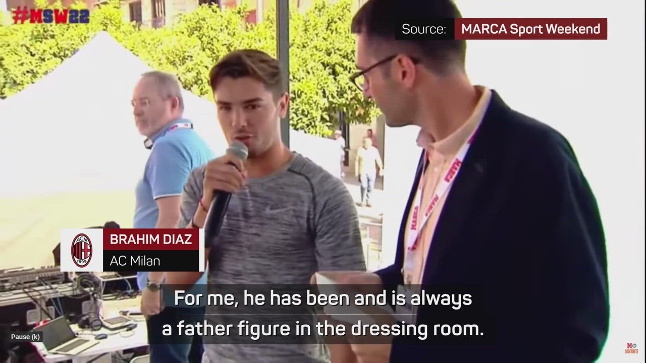 Brahim Diaz praises 'father figure' Zlatan Ibra...