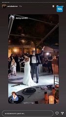 Aykut Erdoğdu ve Tuba Torun evlendiler, 'Ağlatan Kafe' ile dans ettiler
