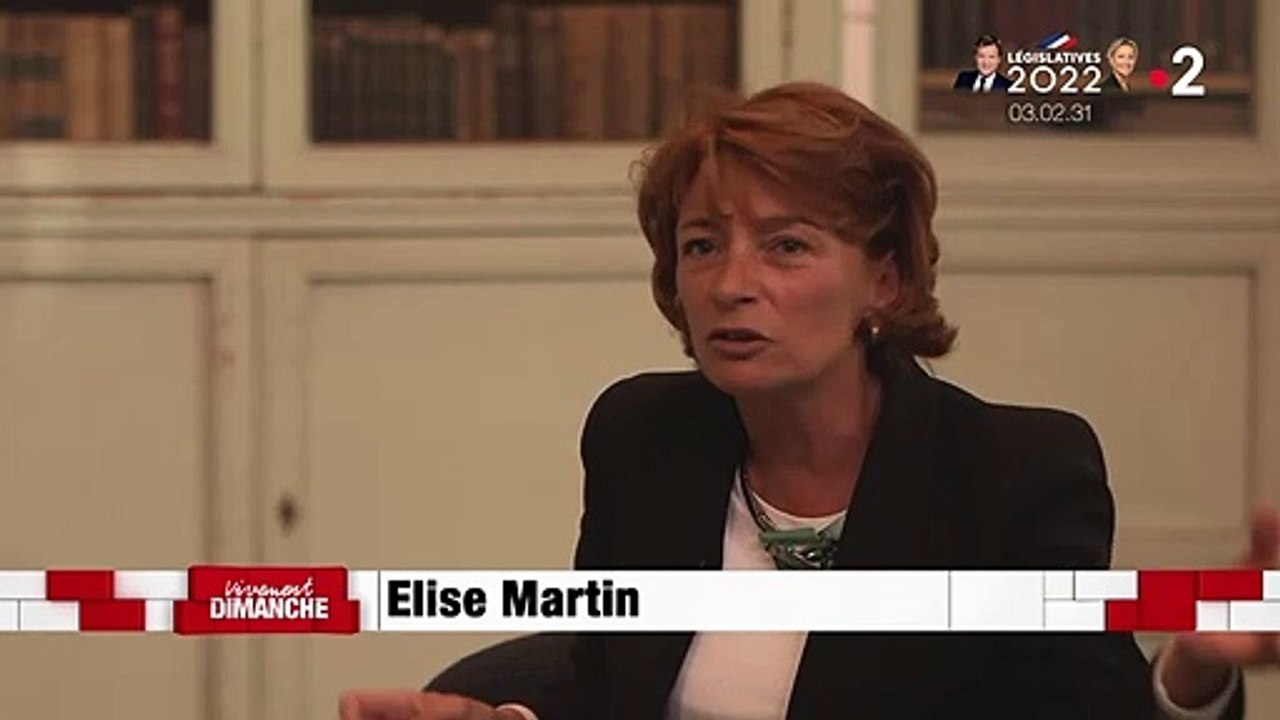 Elise, la fille de Jacques Martin, se confie dans Vivement dimanche sur France 2.