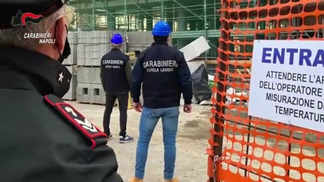 Casoria, 15enne ucraino lavorava al nero in cantiere edile
