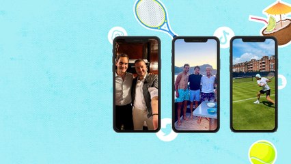 Social Highlights: Roger Federer's cult encounter with a tattooed fan 