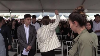 ÇANAKKALE - Bakan Derya Yanık, Çanakkale'de Çocuk Hakları Sokağı'nın açılışına katıldı (2)