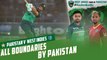 All Boundaries By Pakistan | Pakistan vs West Indies | 3rd ODI 2022 | PCB | MO2T
