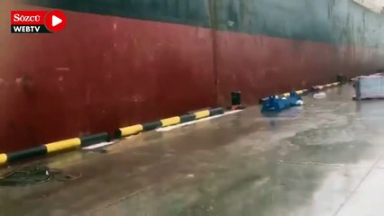 Kirliliğe sebep olan Liberya bayraklı gemiye 4 milyon lira ceza kesildi
