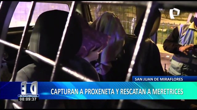 Golpe a la prostitución en SJM: Detienen a proxeneta y rescatan a meretrices