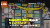 #Dauphiné 2022 - Étape 8 / Stage 8 - LCL Yellow Jersey Minute