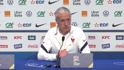 Bleus - Deschamps : "Griezmann et Nkunku, deux profils différents"