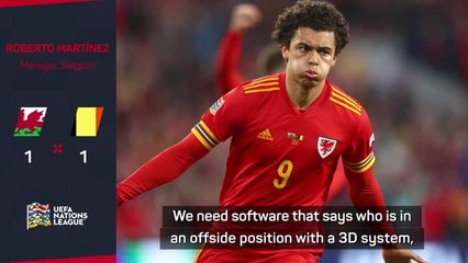 Martinez demands UEFA explanation for Wales equaliser