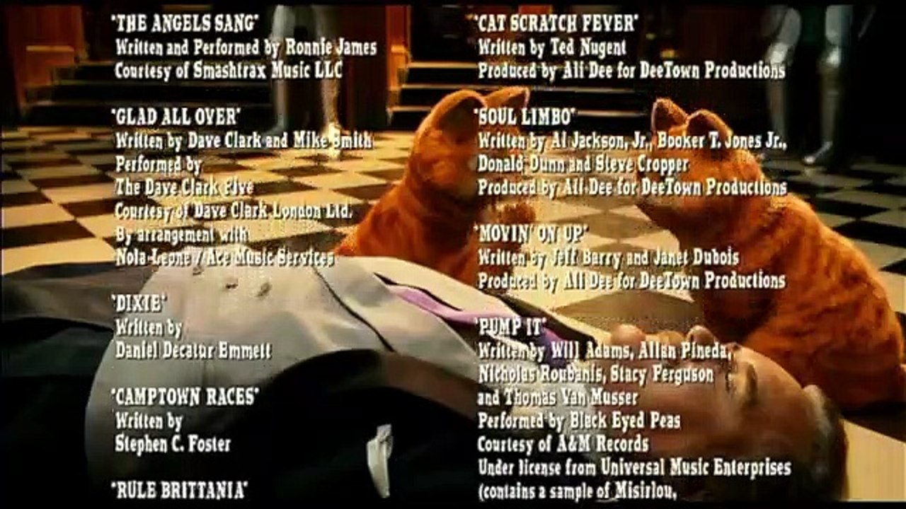 Closing To Garfield A Tail Of Two Kitties 2006 DVD (Mexican Copy)