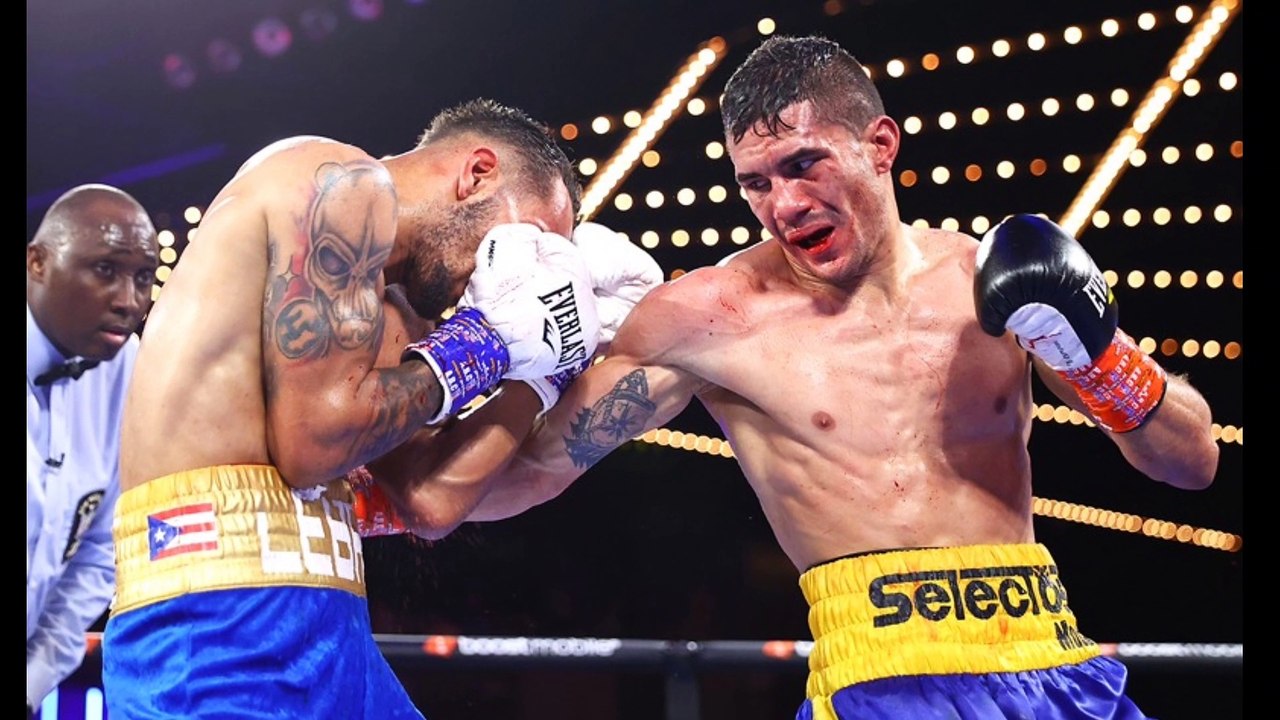 Henry Lebrón supera a Luis Lebron en combate de Top Rank Boxing