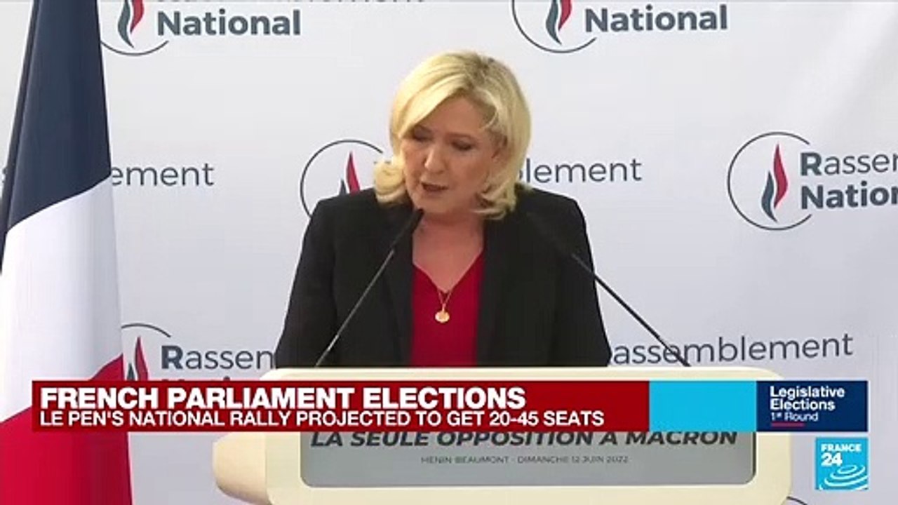 French legislative elections: Le Pen considers "possible to send a large" RN group to Parliament