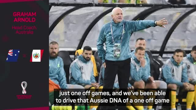 Arnold speaks of Aussie DNA to win World Cup playoff