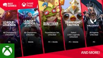 Riot Games x Xbox Game Pass