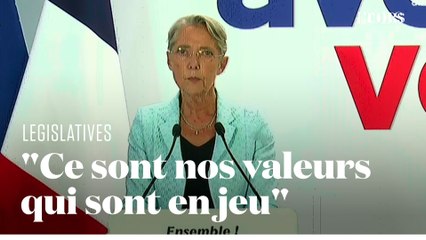 Elisabeth Borne : "Face aux extrêmes, nous ne céderons rien, ni d'un côté, ni de l'autre"
