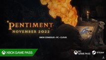 Pentiment – Official Announce Trailer - Xbox & Bethesda Games Showcase 2022