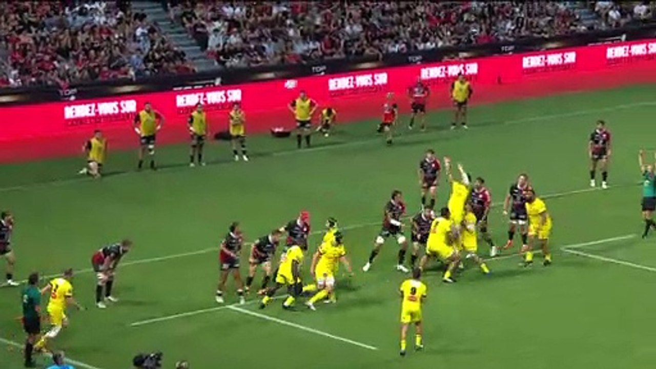 TOP 14 - Essai de Wiaan LIEBENBERG (SR) - Stade Toulousain - Stade Rochelais - Barrages - Saison 2021/2022