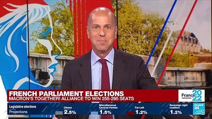 'We are focus': Macron's alliance faces tough battle for majority after first round vote