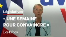 Pour Elisabeth Borne, Ensemble! est la « seule force politique en mesure d’obtenir la majorité »