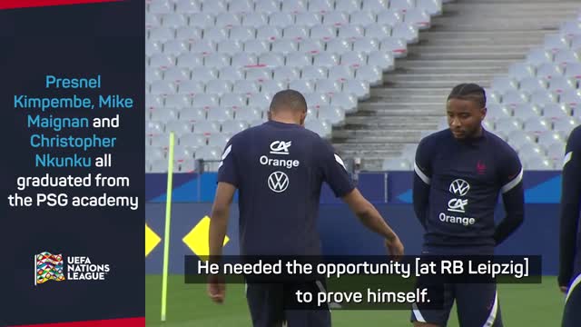 Maignan and Nkunku rise is 'unsurprising' - Kimpembe