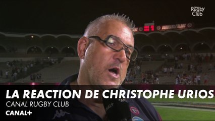 La réaction de Christophe Urios - TOP 14 - Barrages - UBB / Racing 92
