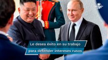 Kim Jong-un expresa pleno apoyo a Vladimir Putin; 