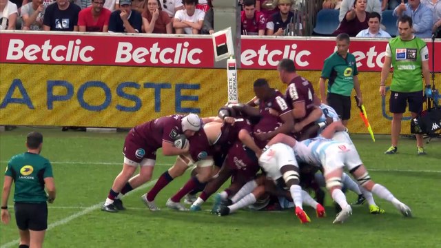 TOP 14 - Essai de Santiago CORDERO (UBB) - Union Bordeaux-Bègles - Racing 92 - Saison 2021/2022
