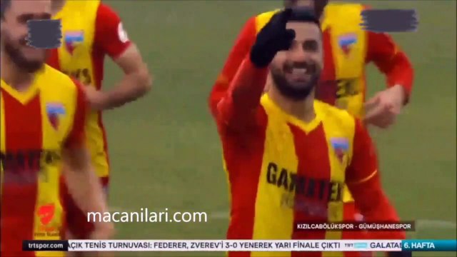 Kızılcabölükspor 1-1 Gümüşhanespor [HD] 24.01.2017 - 2016-2017 Turkish Cup Group H Matchday 6