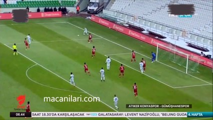 Atiker Konyaspor 3-0 Gümüşhanespor [HD] 28.12.2016 - 2016-2017 Turkish Cup Group H Matchday 4