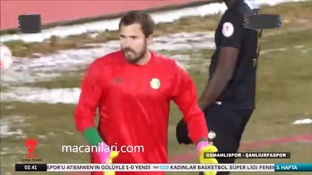 Osmanlıspor FK 1-2 Şanlıurfaspor [HD] 21.12.2016 - 2016-2017 Turkish Cup Group A Matchday 3