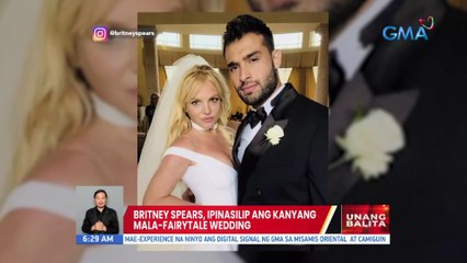 Britney Spears, ipinasilip ang kanyang mala-fairytale wedding | UB