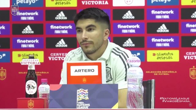Rueda de prensa de Carlos Soler tras el España vs. República Checa de Nations League