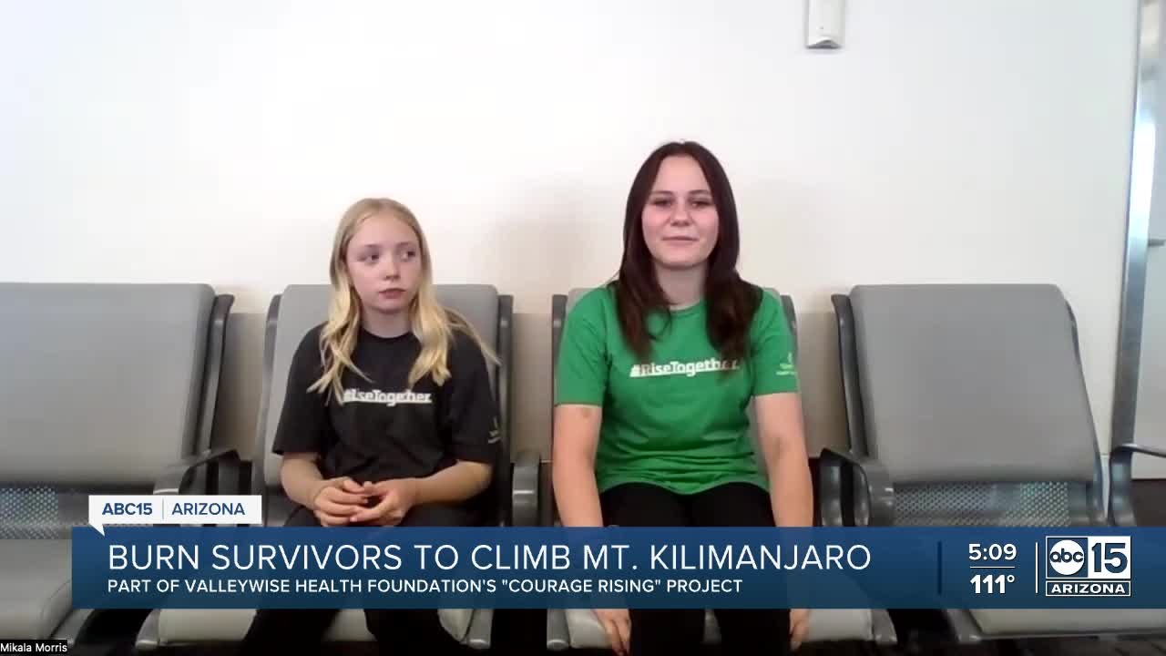 Valley burn survivors to climb Mount Kilimanjaro