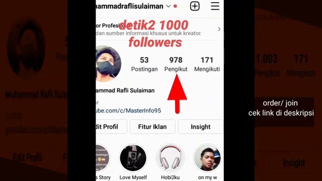 Cara Menambah Followers Instagram REAL