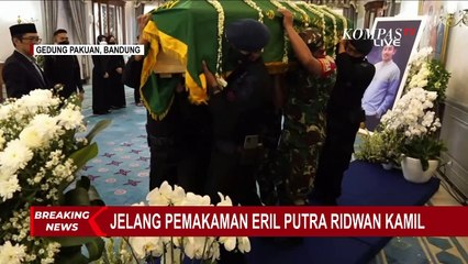 Detik-Detik Jenazah Eril Diberangkatkan, Warga Tak Henti-Hentinya Lantunkan Laa Illaha Illallah!