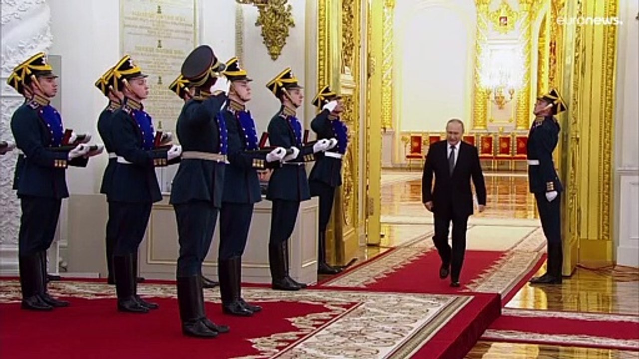 Kämpferisch auftretender Putin am Russland-Tag