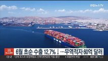 6월 초순 수출 12.7%↓…무역적자 60억 달러