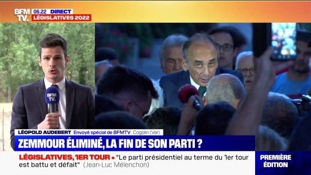 Législatives 2022: après sa défaite dès le premier tour, que vont devenir Éric Zemmour et son parti Reconquête?