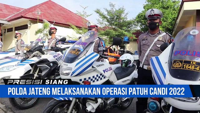 Operasi Patuh Candi, Polres Grogoban Gelar Pasukan Iperasi Patuh Candi 2022