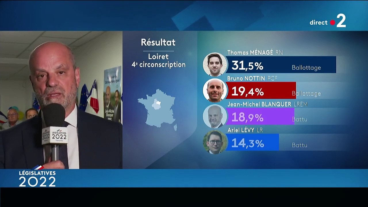 Législatives : Camouflet pour l'ancien ministre...