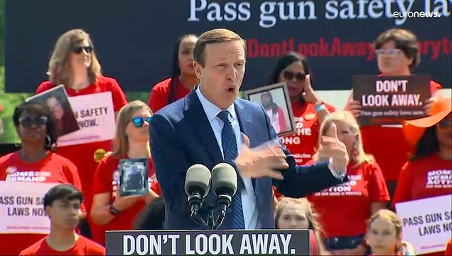 Principio de acuerdo entre senadores republicanos y demócratas para más control de armas en EEUU