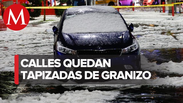 ¡No olvides el paraguas! Reportan lluvias con granizo en alcaldías de CdMx