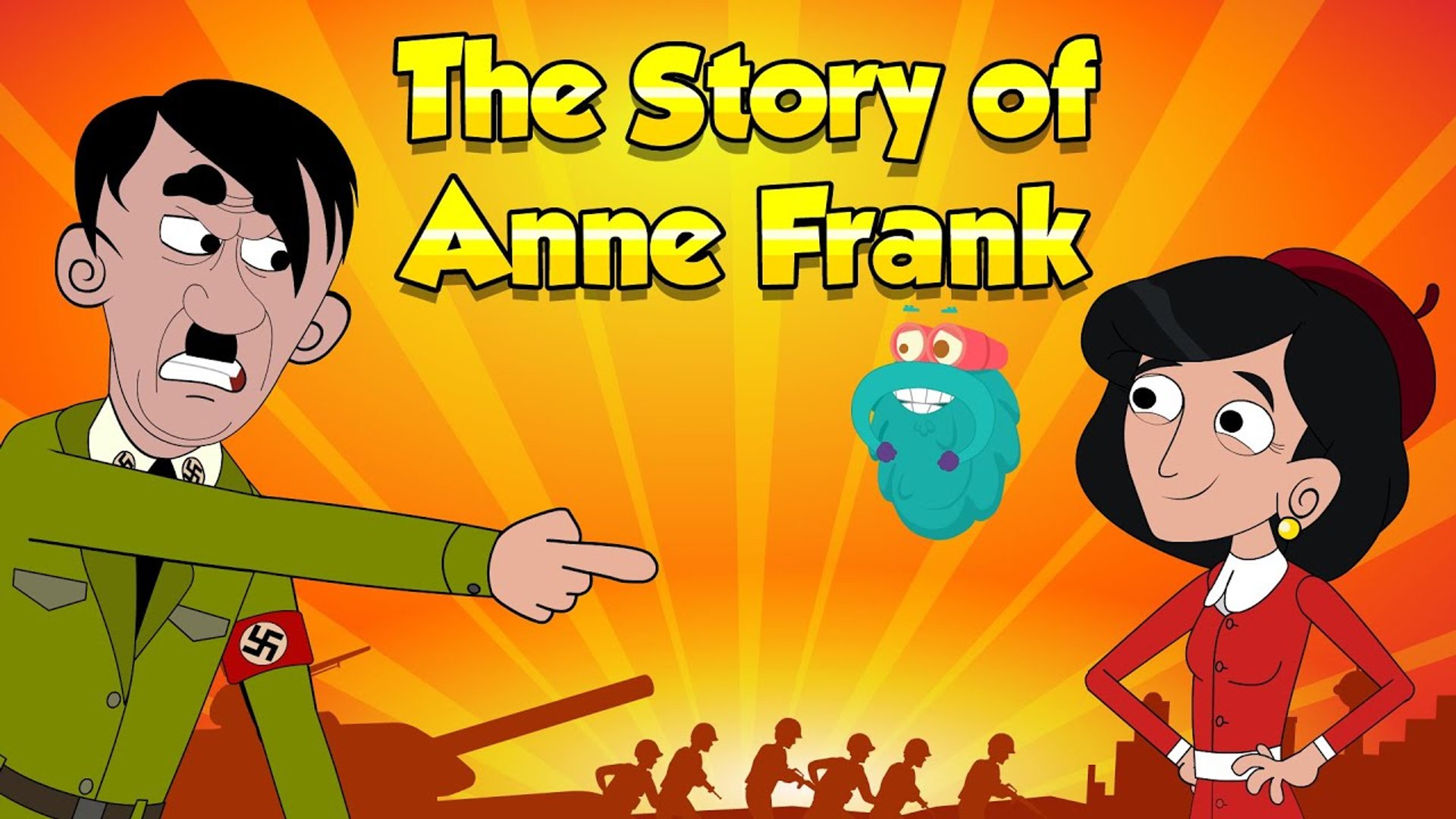 ⁣The Story Of Anne Frank | Who Was Anne Frank? | The Dr Binocs Show | Peekaboo Kidz