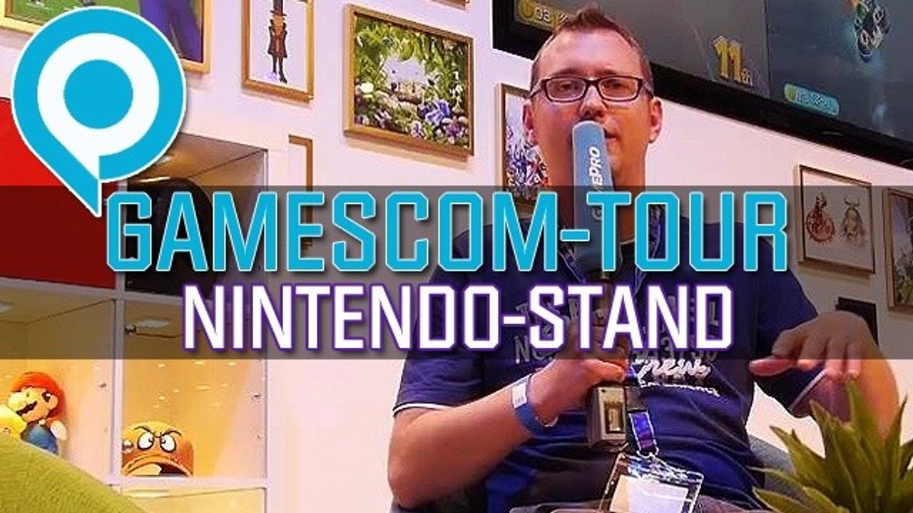 gamescom: Nintendo-Standtour - Rundgang über den Wii-U- / 3DS-Stand
