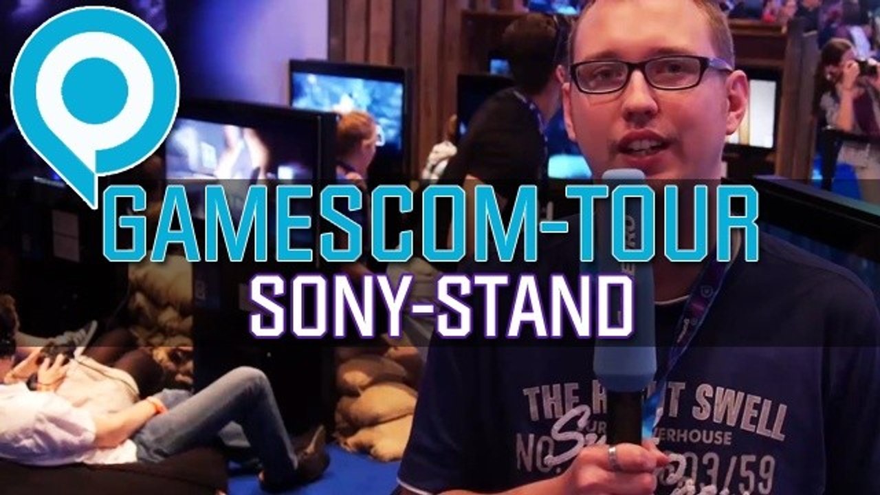 gamescom: Sony-Standtour - Rundgang über den PlayStation 4 / Vita-Stand