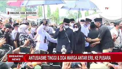 Sambil Menahan Tangis, Ridwan Kamil : Terima Kasih Telah Menghormati Privasi Kami