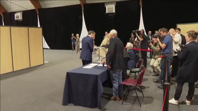 Empate técnico de Macron y Mélenchon en la primera vuelta de las legislativas en Francia